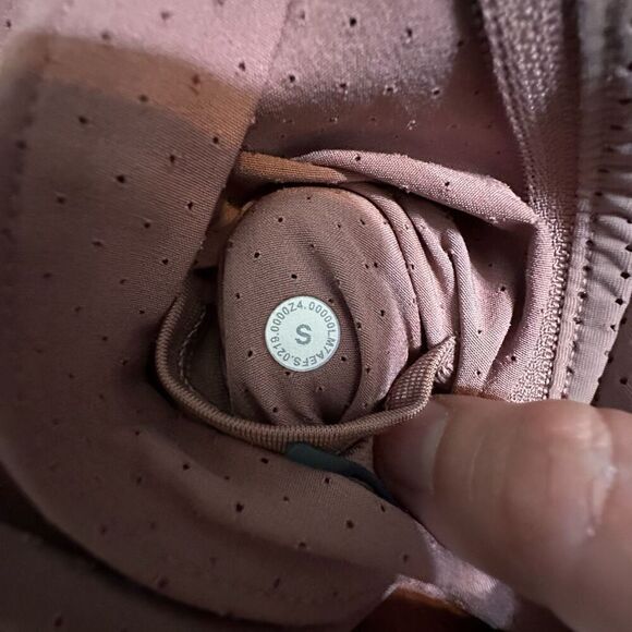 Lululemon Mens Step Back Jump Lined Athletic Shorts Red Dust Size Small - Picture 8 of 8